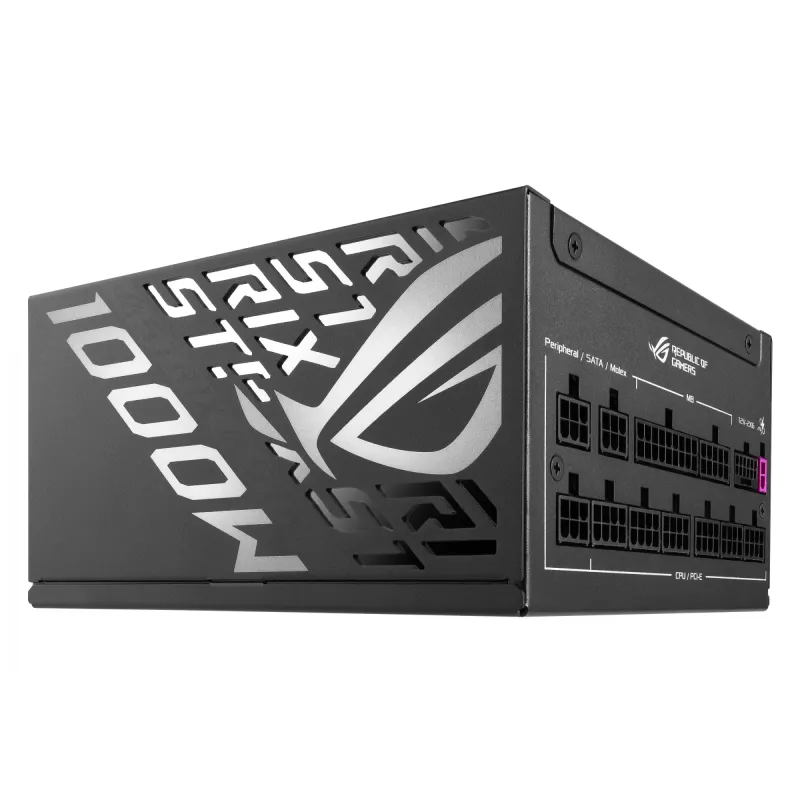 Fuente de alimentación ASUS ROG STRIX-1000P-GAMING 1000 W 20+4 Pin ATX ATX negra, plateada