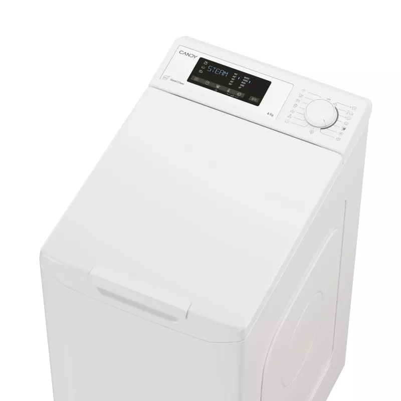 Lavadora de carga superior Candy TCAS265D3-S 6 kg 1200 rpm blanca