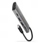 Hub USB Axagon HMC-5G21 10Gbps, 2x USB-A, 2x USB-C, HDMI 4k/30Hz, PD 60W, cable USB-C