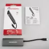 Hub USB Axagon HMC-5G21 10Gbps, 2x USB-A, 2x USB-C, HDMI 4k/30Hz, PD 60W, cable USB-C