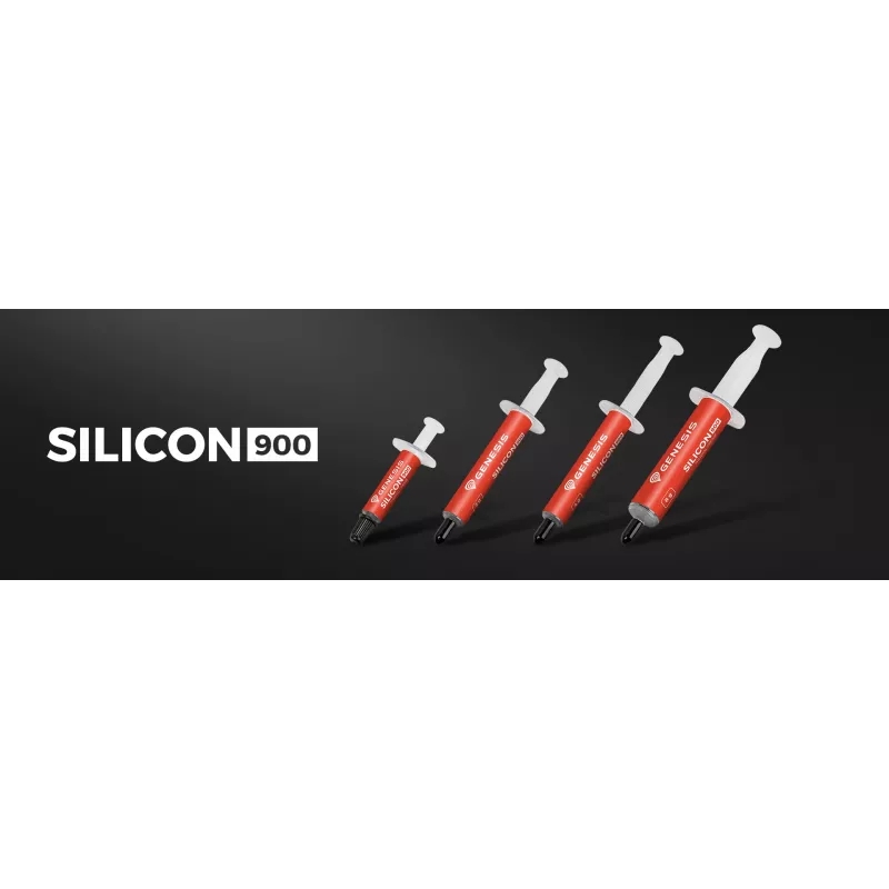 GENESIS Silicon 900 NTG-2329 pasta térmica, 4 g, 12,8 W/m·K