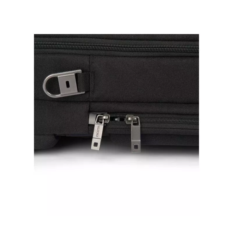 Mochila para portátil DICOTA Five – 15-17.3in – negra / 900d poliéster PET reciclado