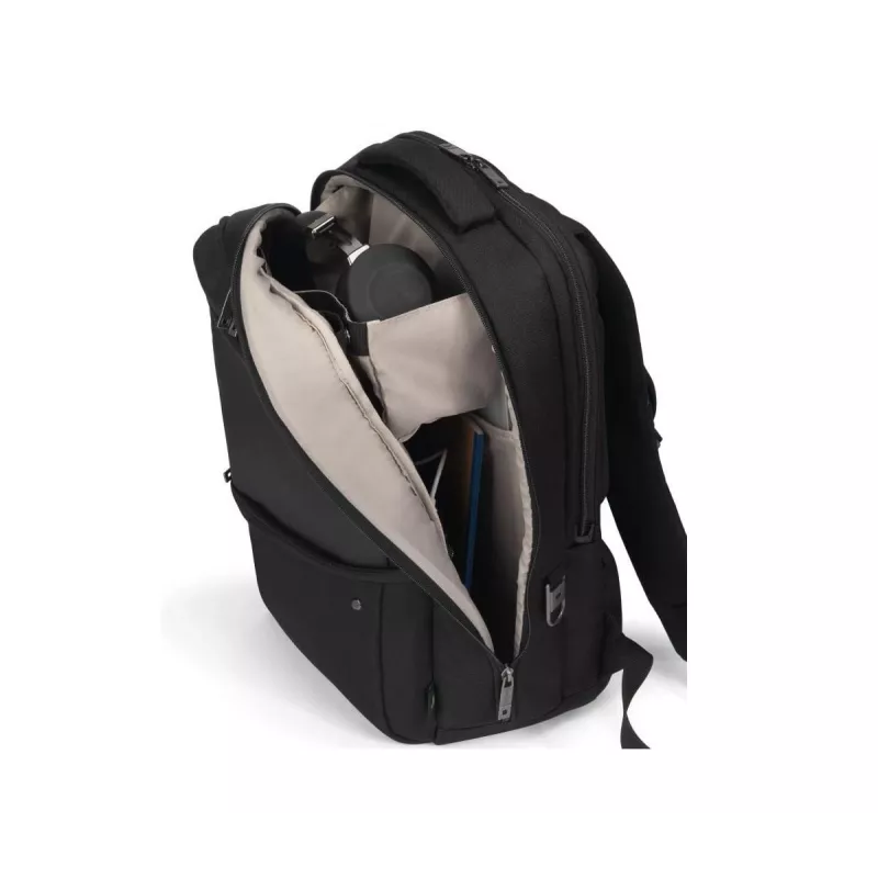 Mochila para portátil DICOTA Five – 15-17.3in – negra / 900d poliéster PET reciclado