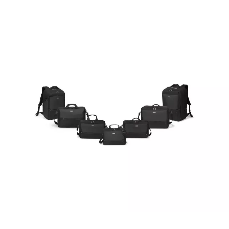 Mochila para portátil DICOTA Five – 15-17.3in – negra / 900d poliéster PET reciclado