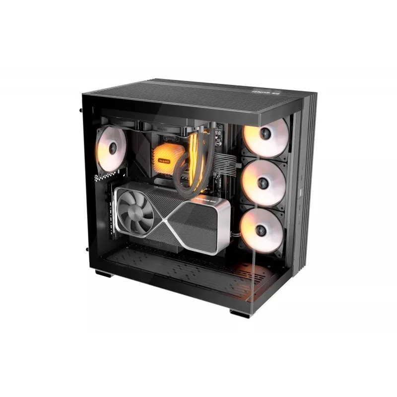 Ventilador para caja de PC be quiet! Light Wings LX 120 mm PWM Reverse negro 12 cm 1 ud.