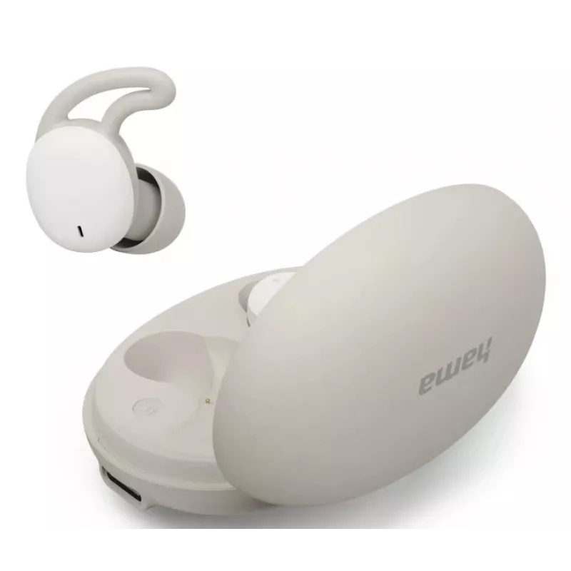 Auriculares Hama Spirit Calm True Wireless Stereo (TWS) in-ear llamadas/música Bluetooth beige, blanco
