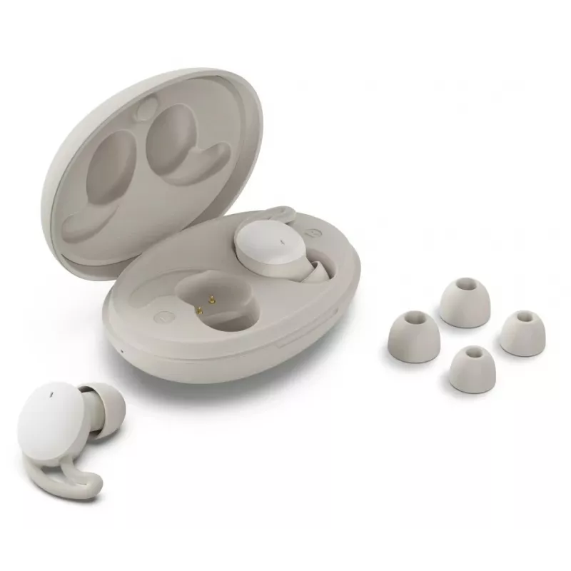 Auriculares Hama Spirit Calm True Wireless Stereo (TWS) in-ear llamadas/música Bluetooth beige, blanco
