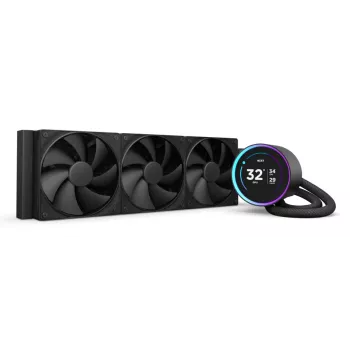 Refrigeración líquida todo en uno NZXT Kraken Elite 360 12 cm negra