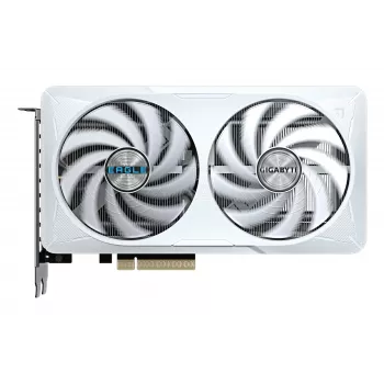 Tarjeta gráfica GIGABYTE GeForce RTX 5060 EAGLE OC ICE 8G - 8GB GDDR7, 128bit, PCI-E 5.0, 2550 MHz de frecuencia de núcleo, 3 x DisplayPort, 1 x HDMI, GV-N5060EAGLEOC ICE-8GD