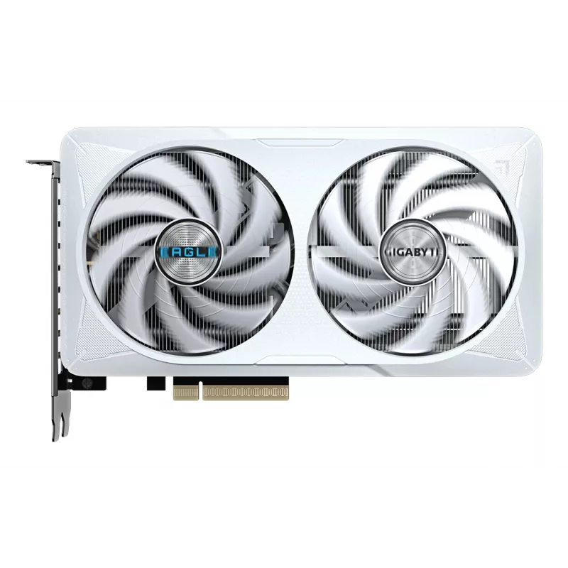 Tarjeta gráfica GIGABYTE GeForce RTX 5060 EAGLE OC ICE 8G - 8GB GDDR7, 128bit, PCI-E 5.0, 2550 MHz de frecuencia de núcleo, 3 x DisplayPort, 1 x HDMI, GV-N5060EAGLEOC ICE-8GD