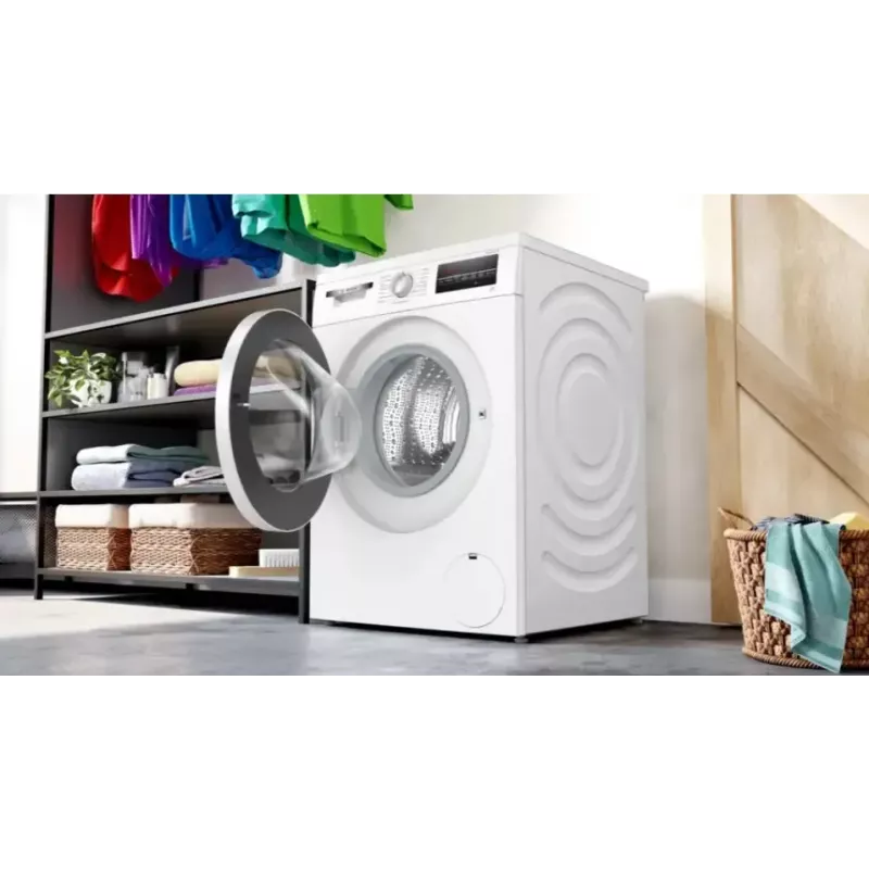Lavadora Bosch WUU28T10PL, carga frontal, capacidad 8–9 kg, 1400 rpm, clase de eficiencia energética A