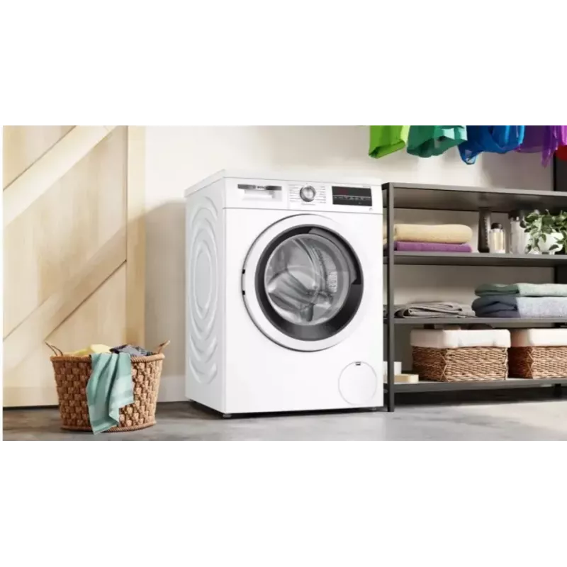 Lavadora Bosch WUU28T10PL, carga frontal, capacidad 8–9 kg, 1400 rpm, clase de eficiencia energética A