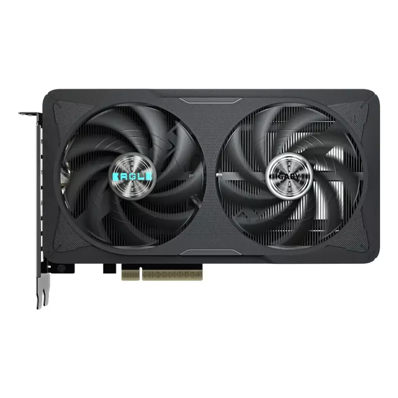 Tarjeta gráfica GIGABYTE GeForce RTX 5060 8 GB GDDR7, PCIe 5.0, 128 bits, 3840 CUDA, 2 slots, WINDFORCE 2X