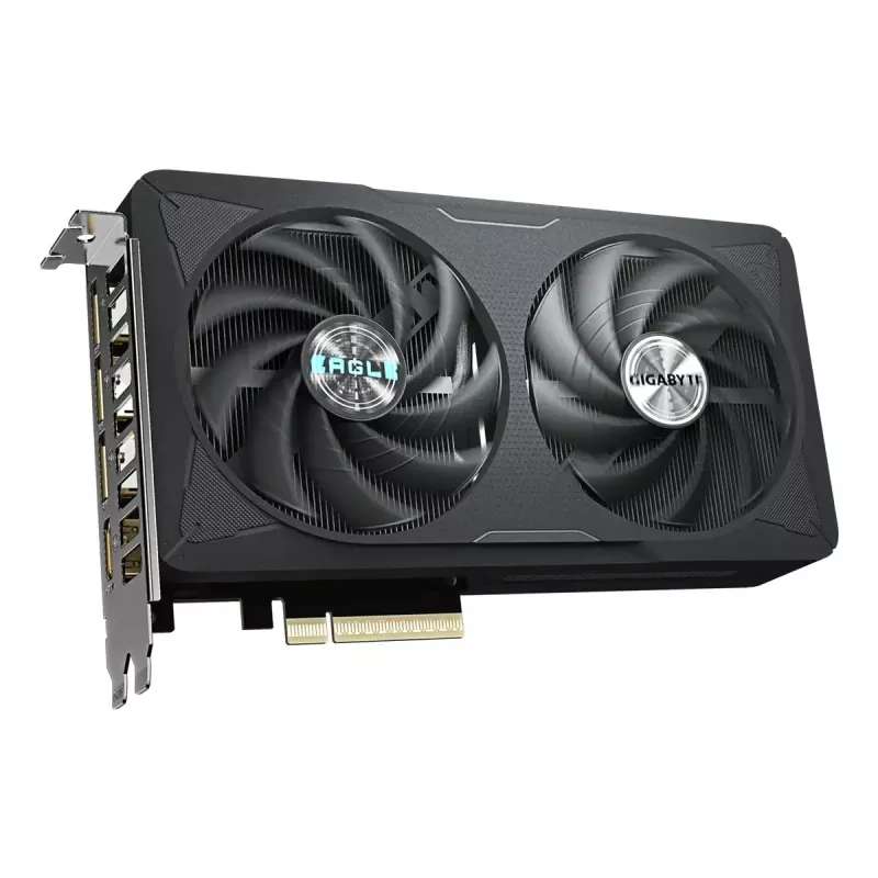 Tarjeta gráfica GIGABYTE GeForce RTX 5060 8 GB GDDR7, PCIe 5.0, 128 bits, 3840 CUDA, 2 slots, WINDFORCE 2X
