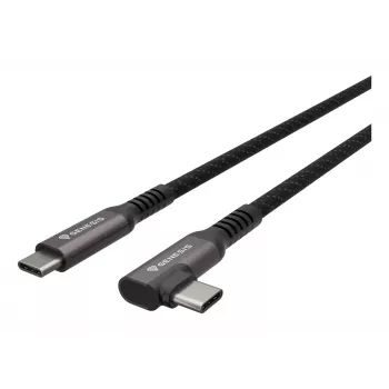 Cable USB GENESIS NVC-2218 USB 3.2 Gen 2 (3.1 Gen 2) 3 m USB C negro, gris