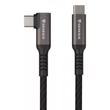 Cable USB GENESIS NVC-2219 USB 3.2 Gen 2 (3.1 Gen 2) 5 m USB C negro, gris