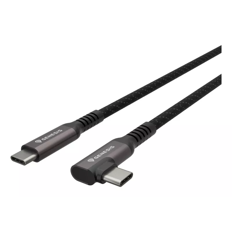 Cable USB GENESIS NVC-2219 USB 3.2 Gen 2 (3.1 Gen 2) 5 m USB C negro, gris