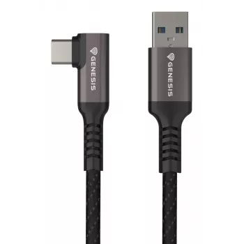 Cable USB GENESIS NVC-2221 USB 3.2 Gen 1 (3.1 Gen 1) 5 m USB A USB C negro, gris