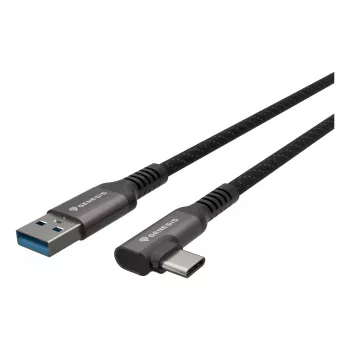 Cable USB GENESIS NVC-2221 USB 3.2 Gen 1 (3.1 Gen 1) 5 m USB A USB C negro, gris