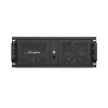 Caja rack Lanberg SC01-5204-12B 4U negra 5 ventiladores