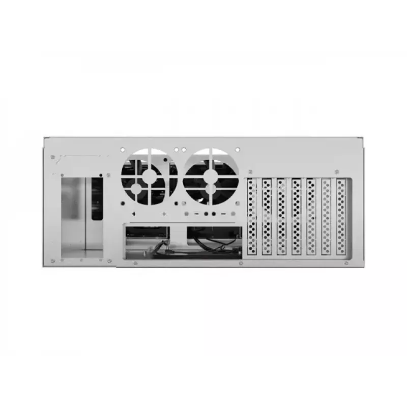 Caja rack Lanberg SC01-5204-12B 4U negra 5 ventiladores