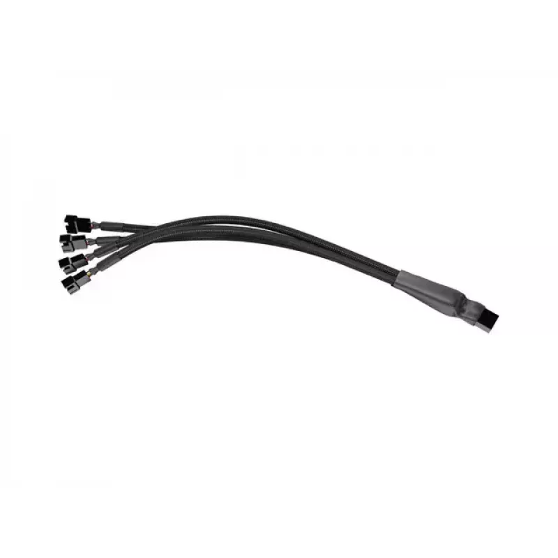 Caja rack Lanberg SC01-5204-12B 4U negra 5 ventiladores