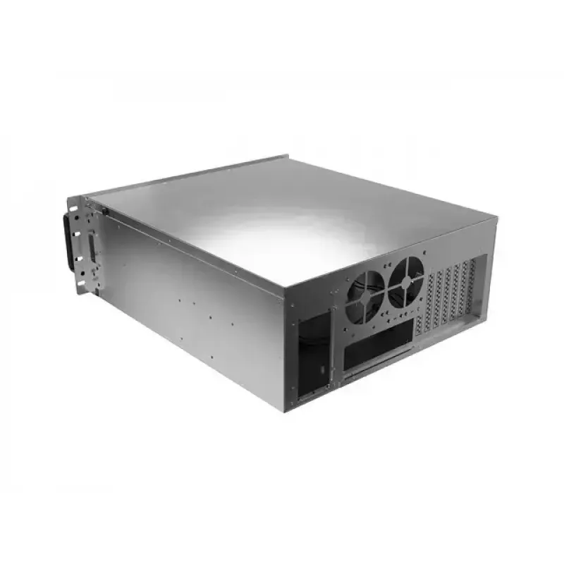 Caja rack Lanberg SC01-5204-12B 4U negra 5 ventiladores
