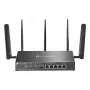 Router inalámbrico TP-Link ER706WP-4G Gigabit Ethernet dual band (2,4 GHz / 5 GHz) negro
