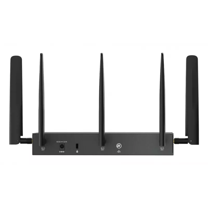 Router inalámbrico TP-Link ER706WP-4G Gigabit Ethernet dual band (2,4 GHz / 5 GHz) negro