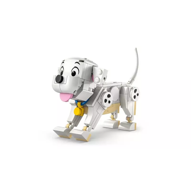 Juguete de construcción LEGO Disney Classic Cachorros Lucky y Penny Set 43271, 268 piezas, altura 90 mm, edad 6+