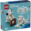Juguete de construcción LEGO Disney Classic Cachorros Lucky y Penny Set 43271, 268 piezas, altura 90 mm, edad 6+
