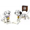 Juguete de construcción LEGO Disney Classic Cachorros Lucky y Penny Set 43271, 268 piezas, altura 90 mm, edad 6+