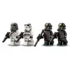 Juguete de construcción LEGO Star Wars Set 75412 Death Trooper Night Trooper, 119 piezas, 4 minifiguras, modelo 60×90×70 mm