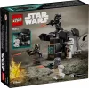 Juguete de construcción LEGO Star Wars Set 75412 Death Trooper Night Trooper, 119 piezas, 4 minifiguras, modelo 60×90×70 mm