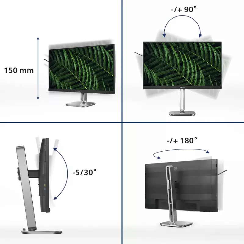 Monitor Philips 5000 series 24B2G5200/00 60,5 cm (23,8