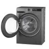 Lavadora de carga frontal Candy BR 47SBL8G-S 7 kg 1400 rpm gris