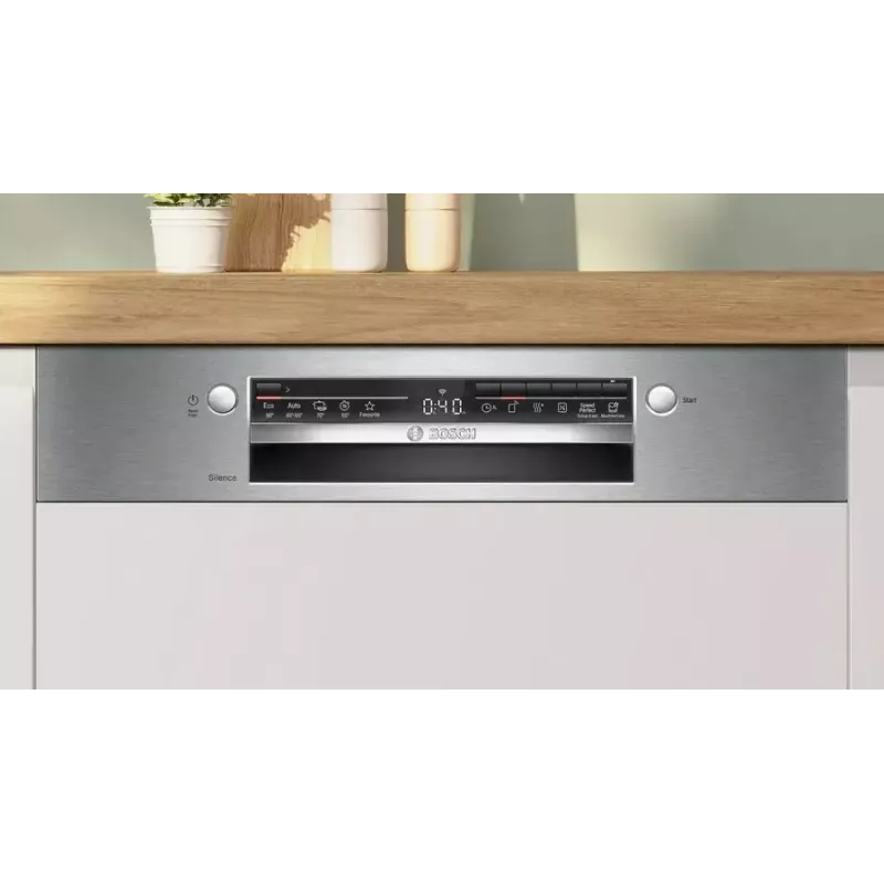 Bosch Serie 2 SMI2ITS09E lavavajillas semiintegrable, 13 cubiertos, 46 dB, Home Connect, clase energética E