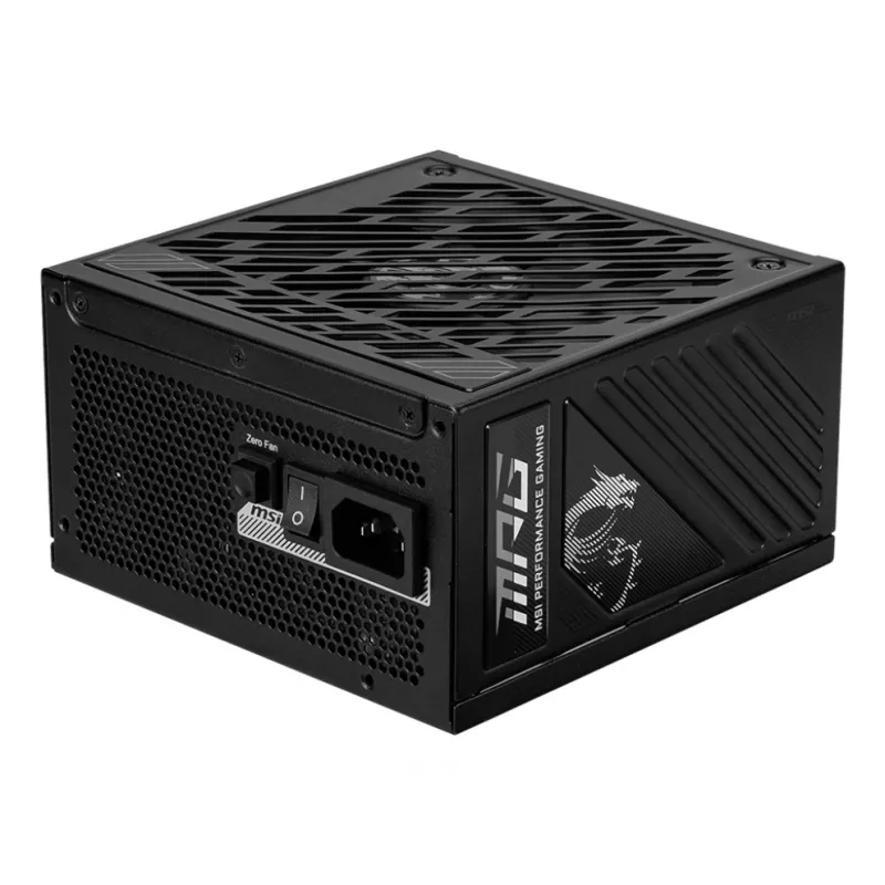 Fuente de alimentación MSI MPG A1250GS PCIE5 1250 W 20+4 pin ATX ATX negra