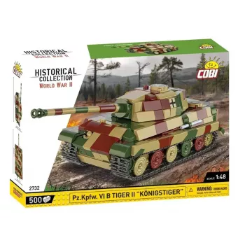 Maqueta de plástico Cobi Pz.Kpfw. VI B Tiger II Königstiger a escala 1:35 (COBI-2732)