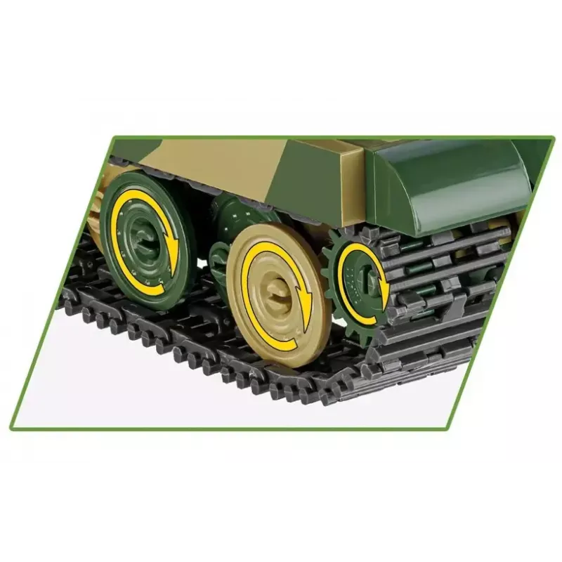 COBI 2733 Historical Collection juego de construcción Panzerjäger Tiger Ausf. B Jagdtiger, 528 piezas, 1:48