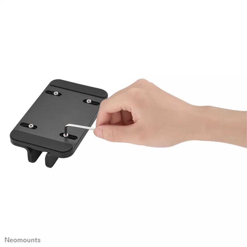 Neomounts NSLS300BLACK soporte vertical para portátil de 11-17 pulgadas (27,9-43,2 cm), máx. 5 kg, aluminio, negro