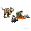 Set de construcción LEGO dinosaurio T. rex River Escape 76975 — 199 piezas, 2 minifiguras, edad 5+