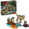 Set de construcción LEGO dinosaurio T. rex River Escape 76975 — 199 piezas, 2 minifiguras, edad 5+