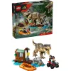 Set de construcción LEGO dinosaurio T. rex River Escape 76975 — 199 piezas, 2 minifiguras, edad 5+