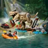Set de construcción LEGO dinosaurio T. rex River Escape 76975 — 199 piezas, 2 minifiguras, edad 5+