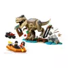 Set de construcción LEGO dinosaurio T. rex River Escape 76975 — 199 piezas, 2 minifiguras, edad 5+