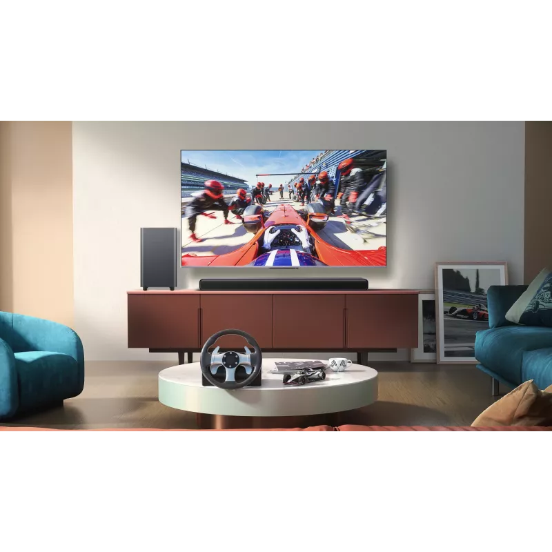 TCL S S55H Class barra de sonido 2.1 canales con Dolby Atmos, subwoofer inalámbrico y streaming de música por Bluetooth