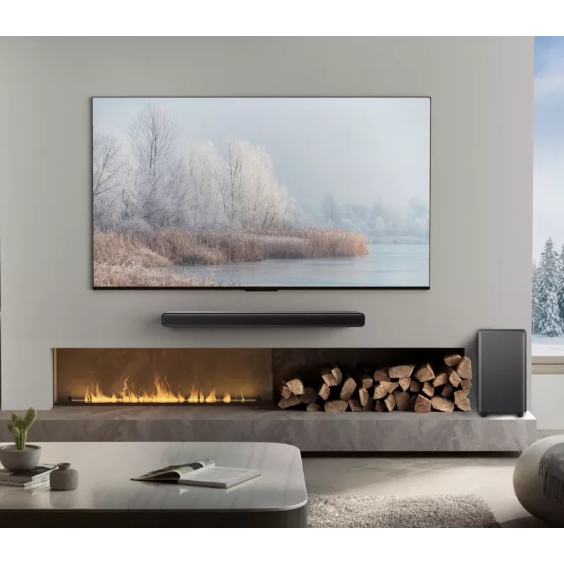 TCL S S55H Class barra de sonido 2.1 canales con Dolby Atmos, subwoofer inalámbrico y streaming de música por Bluetooth