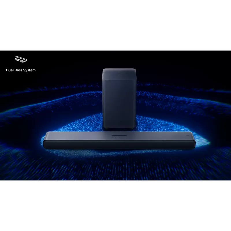 TCL S S55H Class barra de sonido 2.1 canales con Dolby Atmos, subwoofer inalámbrico y streaming de música por Bluetooth