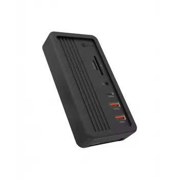ICY BOX IB-DK4072M-CU31 USB 3.2 Gen 2 (3.1 Gen 1) Type-C negro